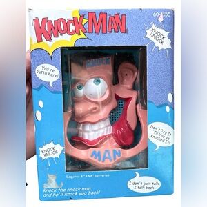 Vintage Radio Shack Knock Man Rare Collectible In Original Box 60-1155